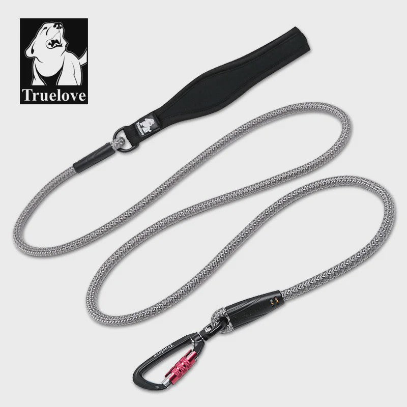 TrueLove Nylon Hondentuig met Reflecterende Haak en Neopreen Handvat