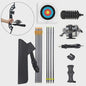 DIY Handboog Set met Pijl en Boog, 40 lbs, Inclusief Doelwit, Armbeschermer en Visserijmolen