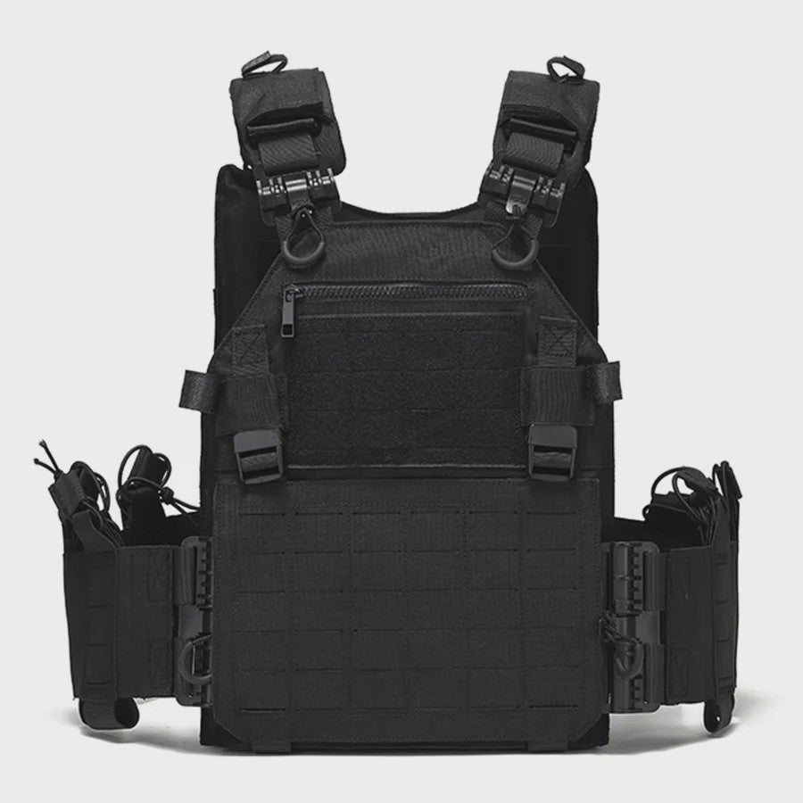 Multifunctioneel Tactisch Vest met Snelsluiting en MOLLE Systeem - Waterdicht & Slijtvast