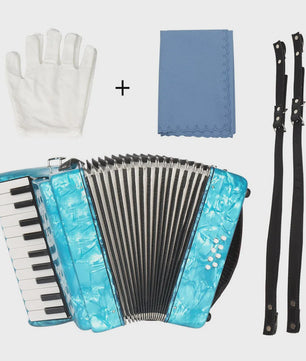 IRIN AR-80 Accordeon - 22 Toetsen, 8 Bassen - Professioneel Instrument