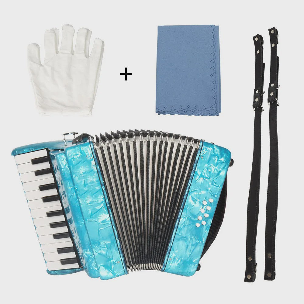 IRIN AR-80 Accordeon - 22 Toetsen, 8 Bassen - Professioneel Instrument