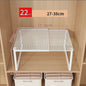 Uitschuifbare Garderobekast Planken Organizer - Stapelbaar & Verstelbaar