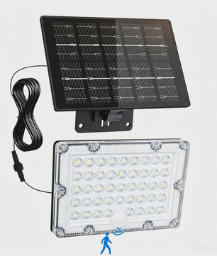 234 LED Solar Wandlamp met Bewegingssensor - Waterdicht IP65, Split Design voor Buiten en Garage