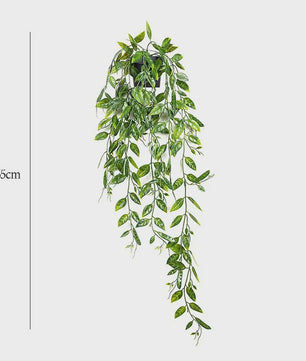 4x Kunst Hangplanten - Faux Eucalyptus & Klimop - UV-Bestendig Plastic voor Buiten & Binnen Decoratie