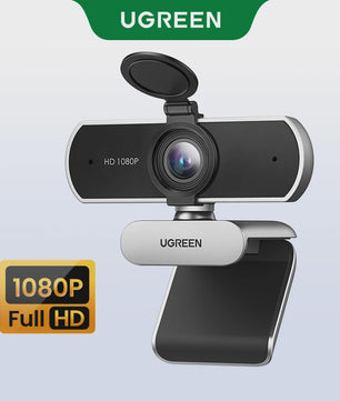 4K Webcam met Autofocus, AI Noise Cancelling Microfoons & Privacy Cover