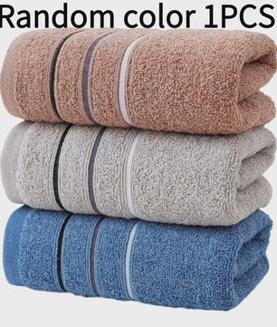 Pluche Katoenen Handdoekenset - Zacht & Absorberend, Diverse Kleuren
