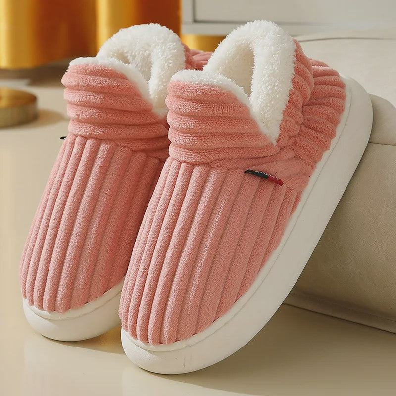 Herenslippers Winter Laarzen - Zachte Pluche & Katoen, Warm & Comfortabel voor Binnen