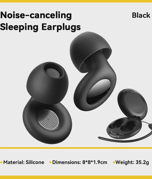 Essager Oordopjes Slaap - Zacht Siliconen Noise Cancelling voor Rustige Nacht & Concentratie