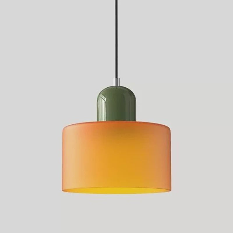 Moderne Glazen Hanglamp E27 - Sfeervolle Verlichting voor Slaapkamer, Nachtkastje of Bar