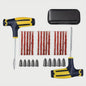 Universele Bandenreparatieset met Gereedschap en Plakstrips - Noodreparatie voor Auto, Motor, Fiets