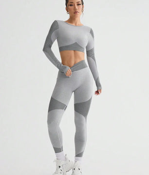 Naadloos Seamless Sportpak Dames - Ademend Yoga & Fitness Set