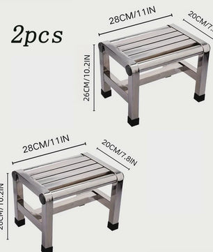 Multifunctioneel RVS Krukje - Stevig & Duurzaam voor Woonkamer, Badkamer, Keuken