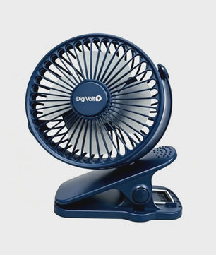 Mini Clip-On Ventilator USB Oplaadbaar - Draagbaar, Instelbaar & 3 Snelheden