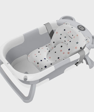 Opvouwbaar Babybadje met Thermometer - Groot en Veilig voor Baby's en Peuters