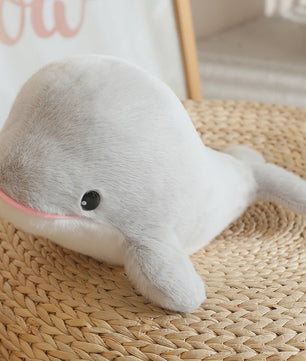 Kawaii Pluche Dieren Knuffels: Walvis, Dolfijn, Haai & Zeehond - 28cm