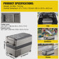 Draagbare Compressor Koelkast/Vriezer 20L-55L - Ideaal voor Auto, Camping & Boot