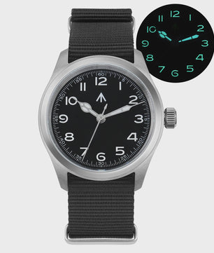 Militado ML08 Vintage Herenhorloge - Quartz VH31, Saffierglas, 10ATM Waterdicht