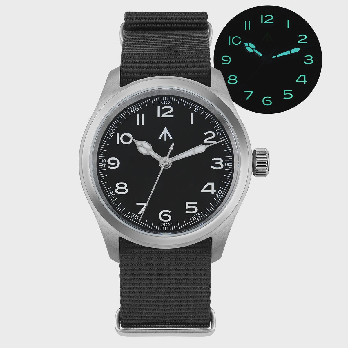 Militado ML08 Vintage Herenhorloge - Quartz VH31, Saffierglas, 10ATM Waterdicht