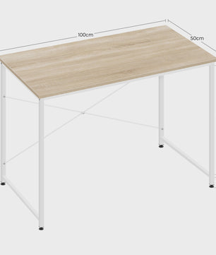 Moderne Metalen Bureau - Computer, Werk, Studie & Gaming Tafel