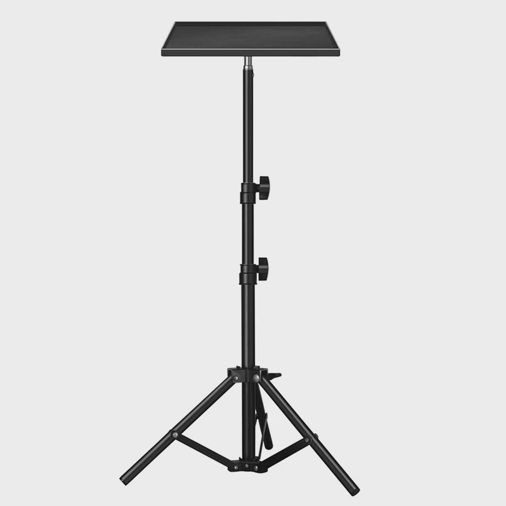 Verstelbare Projector & Monitor Statief Tray met 1/4" Schroefdraad