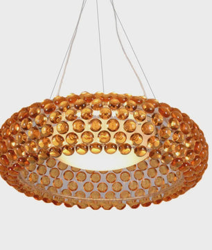 Foscarini Caboche Hanglamp - Luxe Acryl Bol Pendel voor Woonkamer, Eetkamer & Slaapkamer