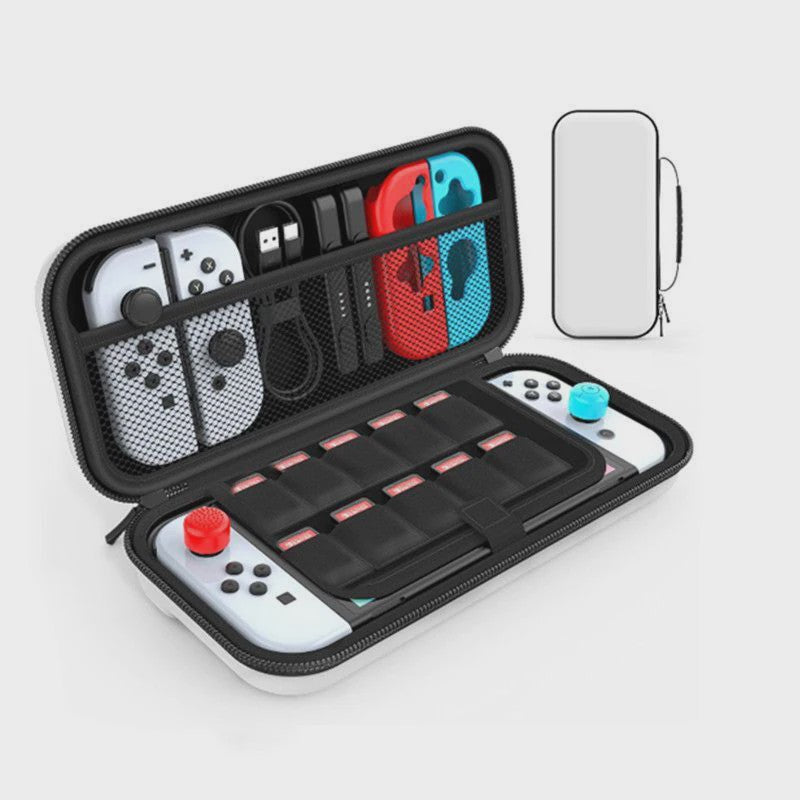 Robuuste Opbergtas voor Nintendo Switch & OLED - Beschermende Hard Case met Ruimte voor 20 Games