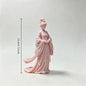 Elegant Chinees Hanfu Damesbeeldje - Oosterse Sculptuur 12cm