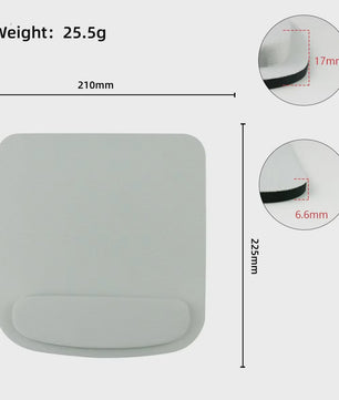 Ergonomische Muismat met Polsondersteuning - Comfortabel voor Kantoor & Gaming