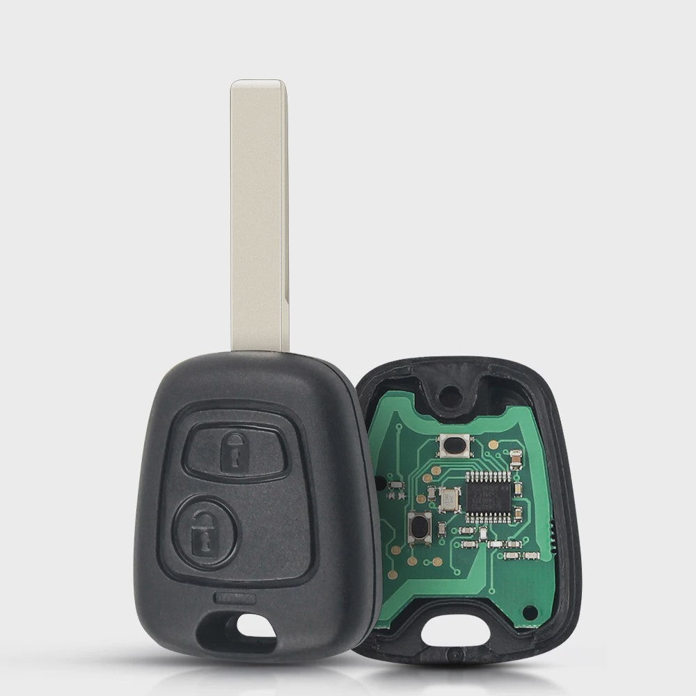 Afstandsbediening Autosleutel 433MHz ID46 Chip voor Peugeot & Citroen