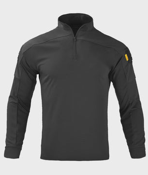 Tactisch Outdoor Shirt met Halve Rits en Ademende Stof - Militair & Jacht