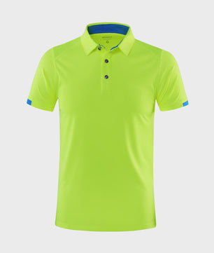 Ademend Sneldrogend Poloshirt met Korte Mouwen - Sport & Casual - 8 Kleuren