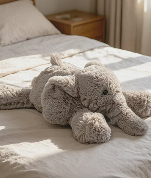 Pluche Olifant & Aap Knuffel - Zacht en Knuffelbaar Speelgoed voor Kinderen (35/52CM)