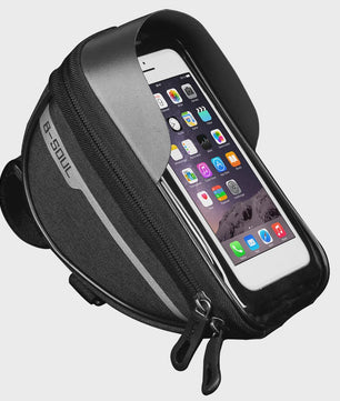 Bicycle Bag Waterproof Touch Screen Cycling Bag Bicycle Front Cell Phone Holder Bag 4.7-6.8 inch Phone Case Bike Accessories