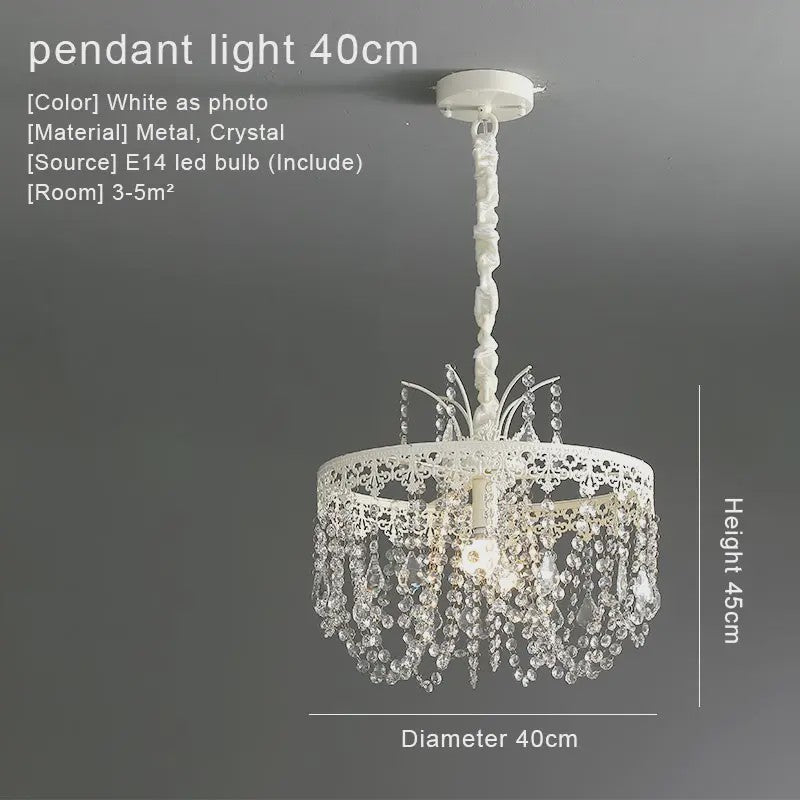 Moderne Kristallen Kroonluchter met 6 Lichtpunten - Stijlvolle Woonkamer & Slaapkamer Verlichting