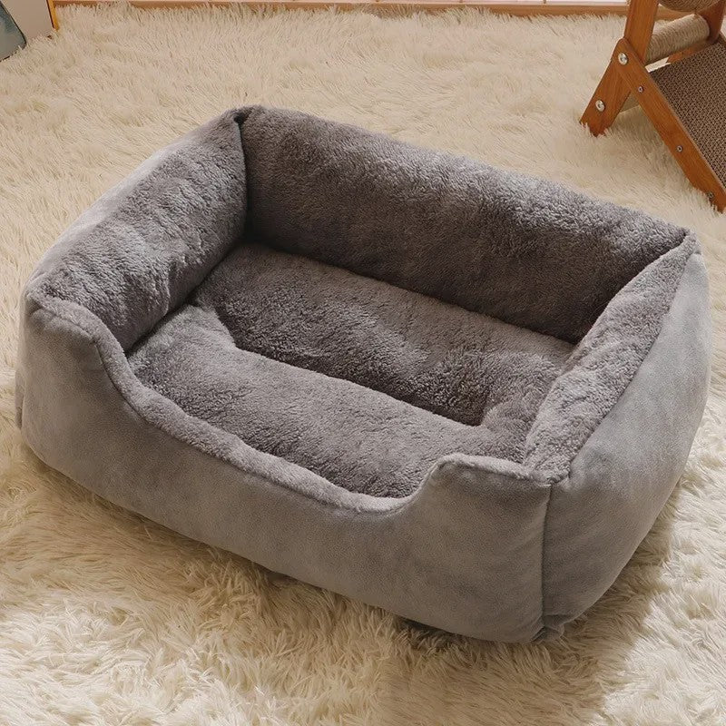 Luxe Pluche Huisdiermand - Comfortabel en Zacht Bed voor Katten en Kleine Honden