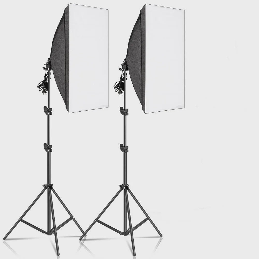 Professionele Softbox Verlichtingskit 50x70CM met LED Lamp - Continu Licht Systeem