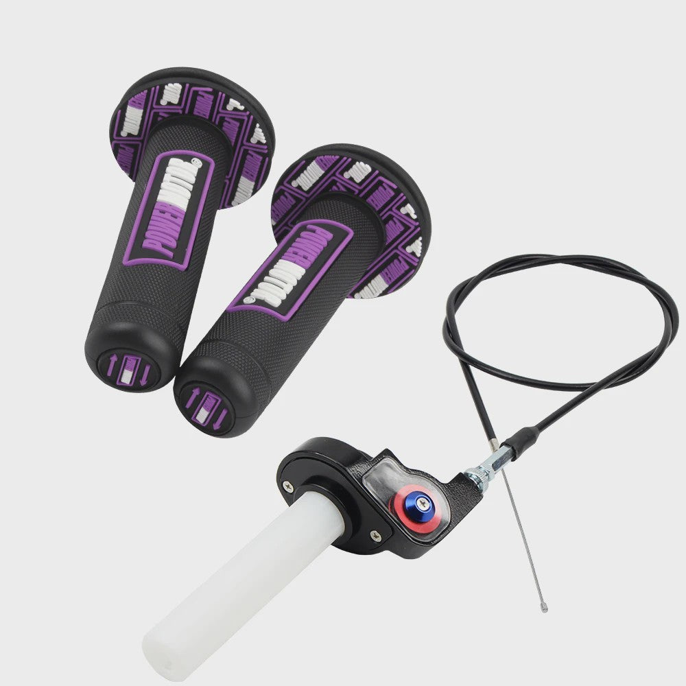 Universele Motor Gashendel Set met Kabel - 22mm Handvatten