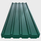 Set van 12 Trapezium Metalen Dakplaten 129.5x45cm - Weerbestendig Staal voor Schuur & Carport (7m²)