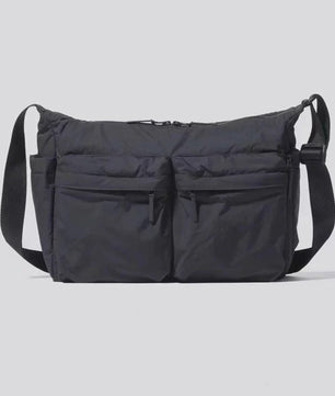 Grote Casual Messenger Bag - Waterafstotende Nylon Schoudertas met Laptopvak en Veel Vakken