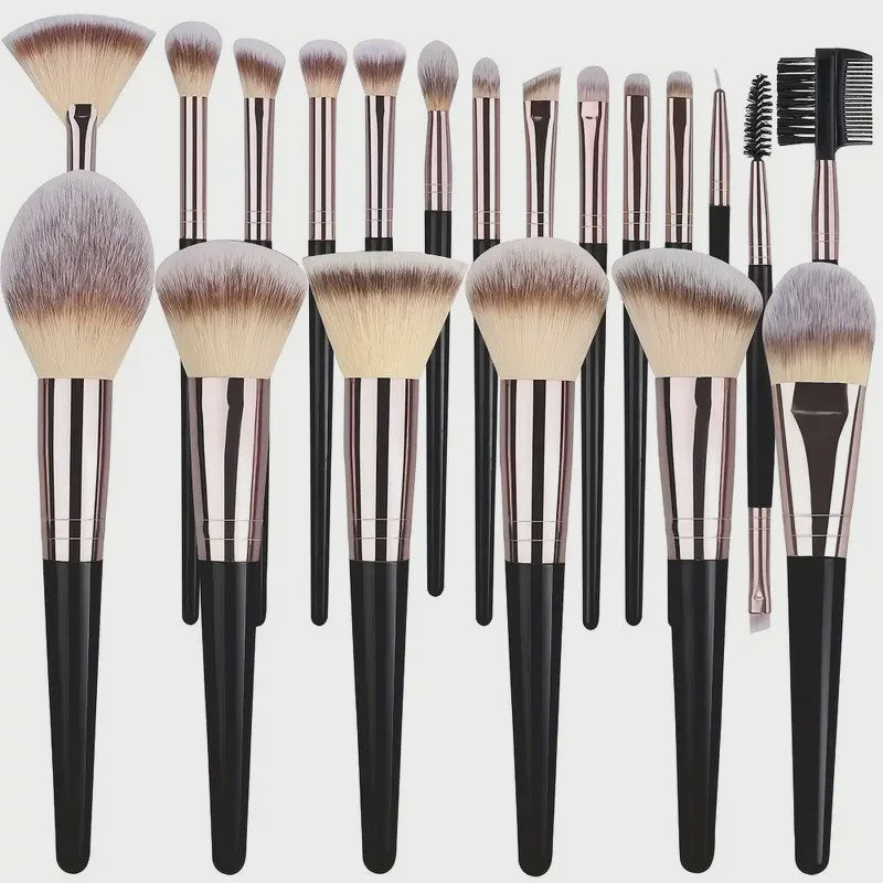 Professionele Make-up Kwasten Set - Zacht & Fluffy voor Foundation, Blush & meer
