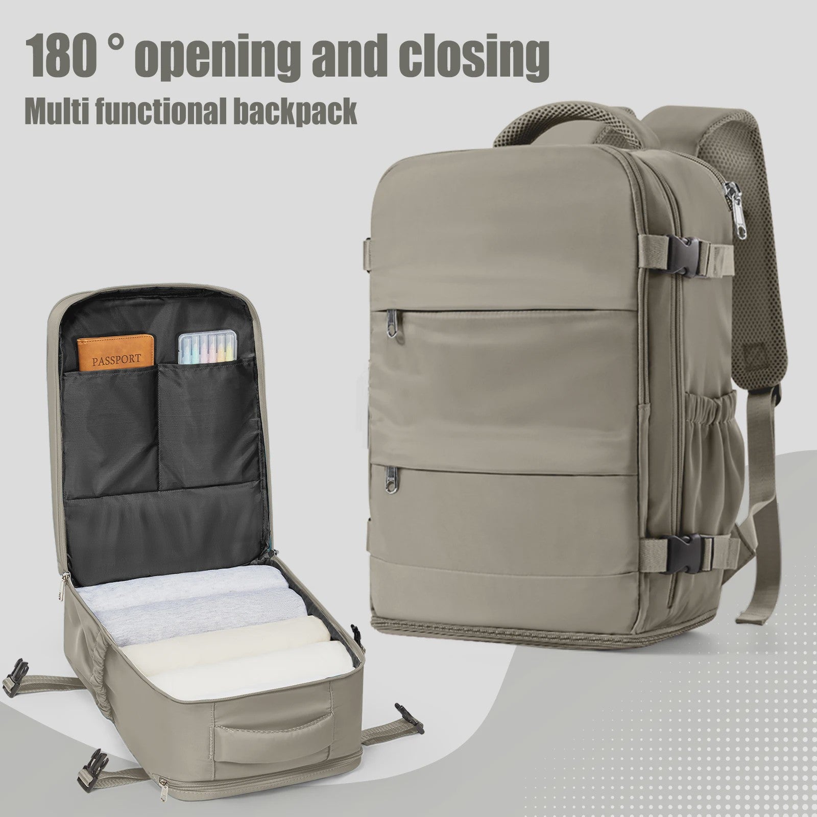 Ryanair Handbagage Rugzak 40x30x20cm - Cabine Koffer, Laptop Backpack voor Dames & Heren