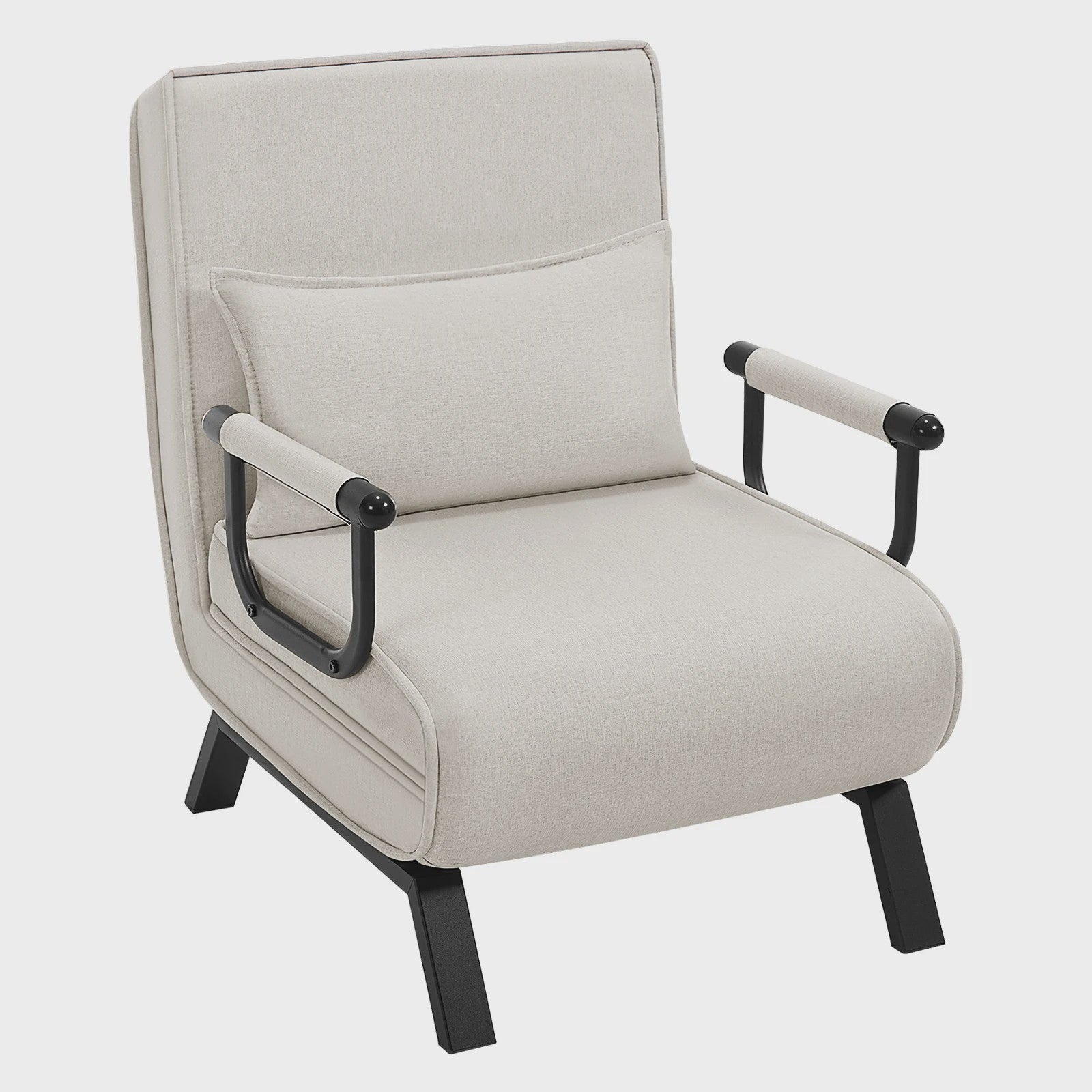 WOLTU Multifunctionele Sofa Bed: 3-in-1 Klapstoel, Gastenbed & Loungebank met Verstelbare Rugleuning