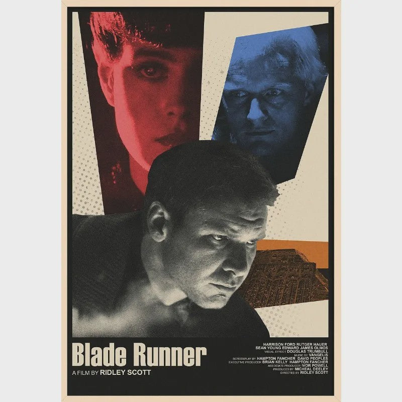 Vintage Film Posters Collectie - Iconische Klassiekers op Canvas