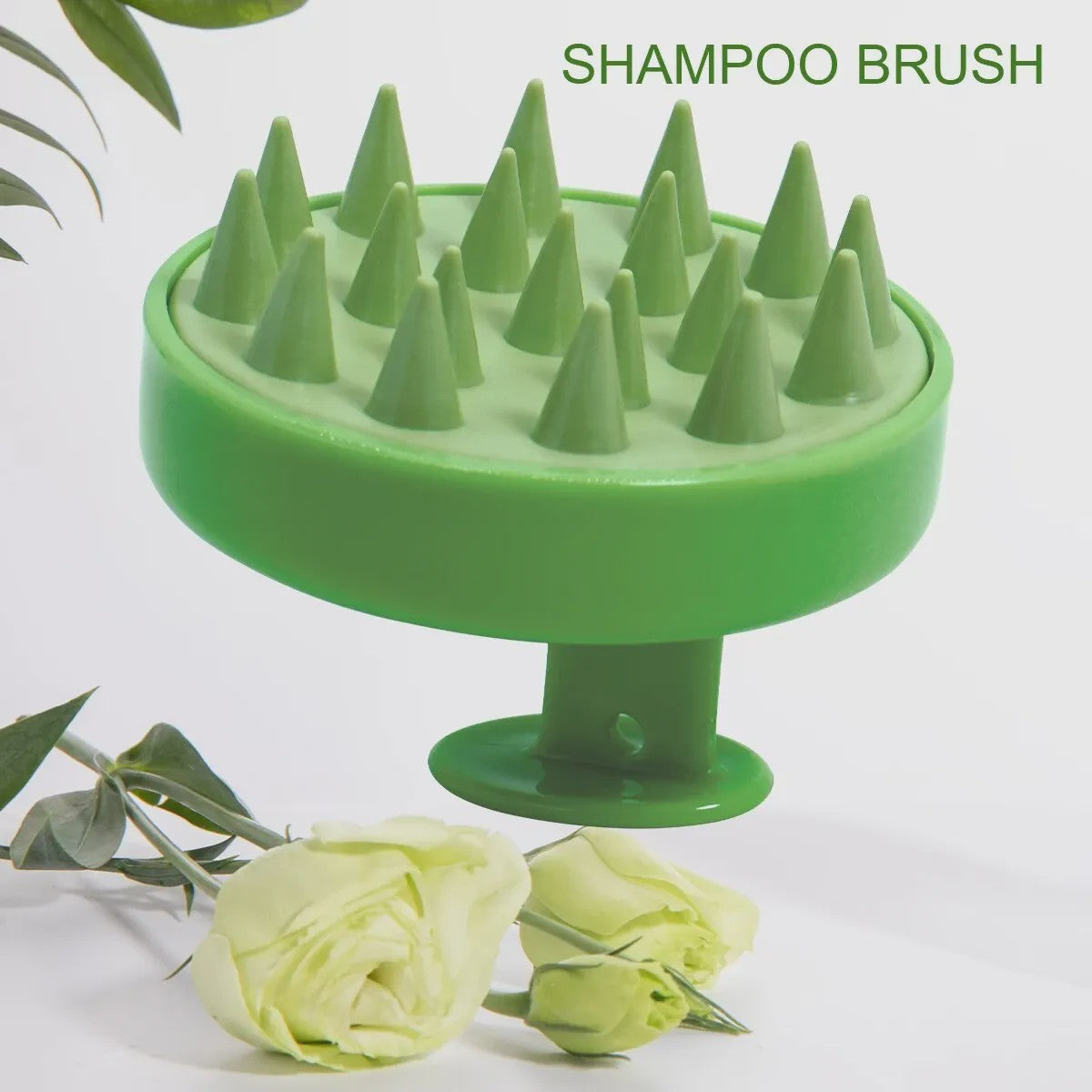 Siliconen Hoofdmassage Borstel - Zachte Scalp Massager voor Shampoo & Ontspanning