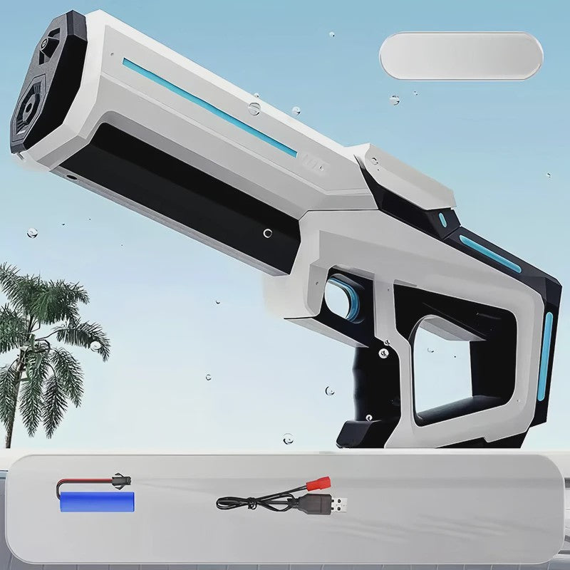 Krachtige Elektrische Waterpistool 43cm met Automatische Waterzuiging - Zomer Speelgoed voor Kinderen & Volwassenen