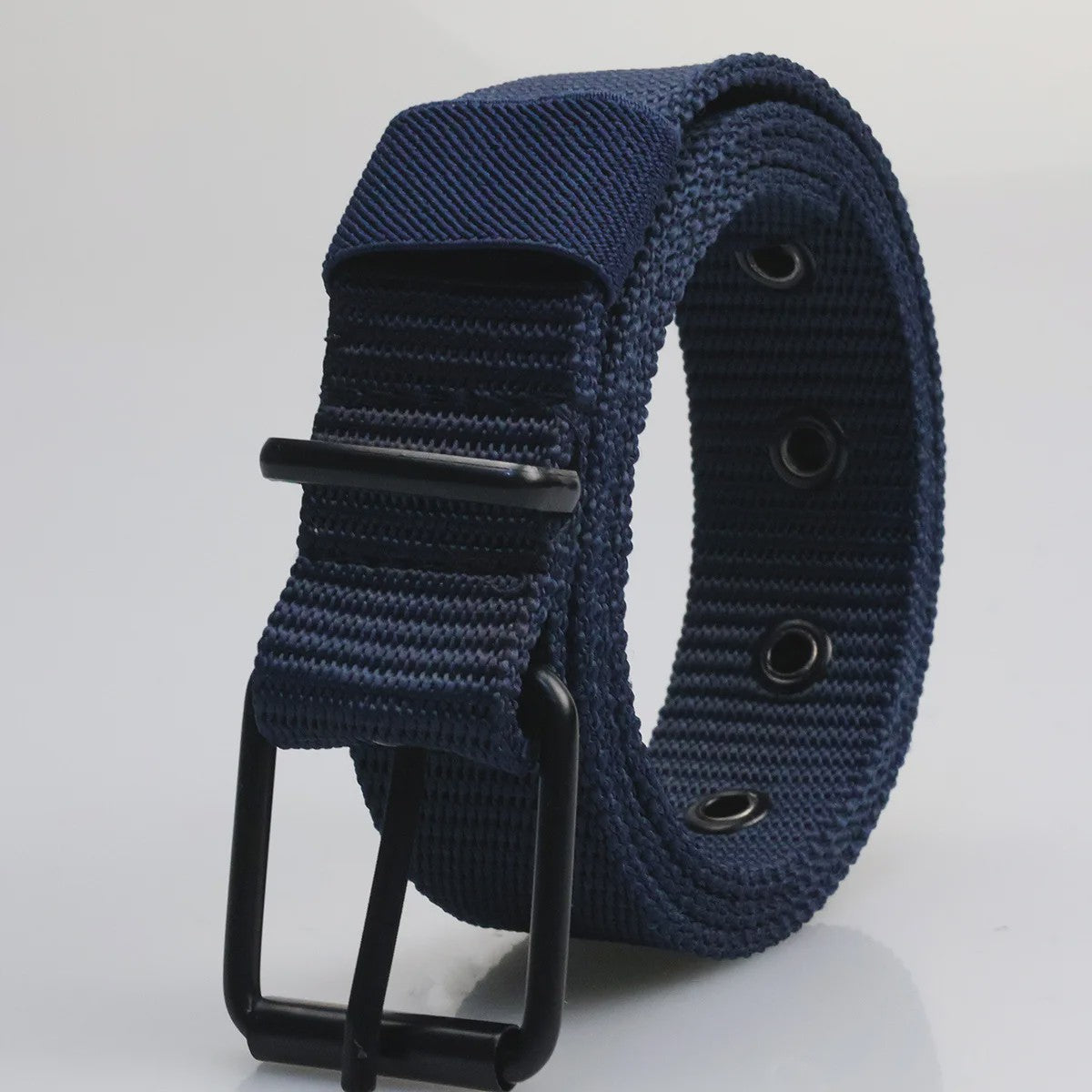 Canvas Riem Heren - Veelzijdige Pin Buckle Riem voor Studenten, Militaire Stijl & Denim