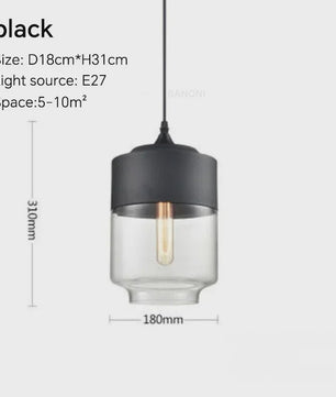 Scandinavische Houten LED Glas Hanglamp - Modern Design voor Woonkamer, Eetkamer & Slaapkamer