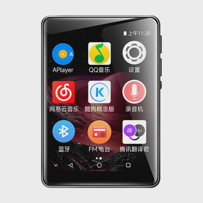 Famue PA03 Android MP3/MP4 Speler met WiFi, Bluetooth & 2.8" Scherm - Lossless Audio & App Downloads
