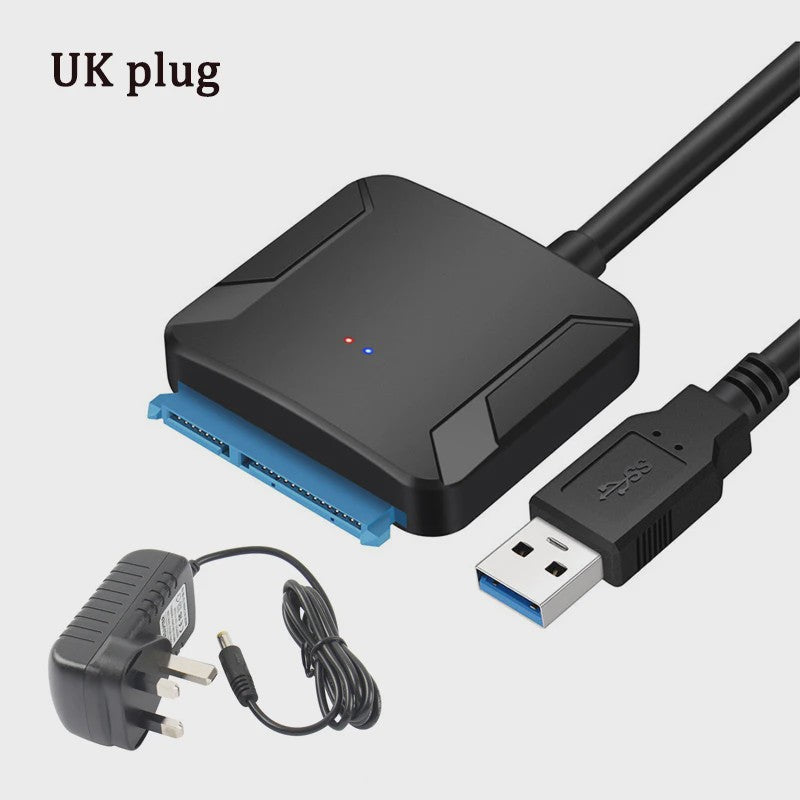 USB 3.0 naar SATA Adapter Kabel voor 2.5" en 3.5" HDD/SSD