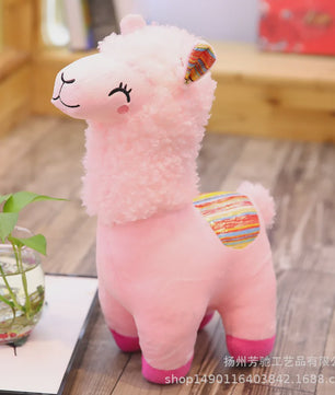 Schattige Alpaca Lama Pluche Knuffel - 25cm Zacht Speelgoed voor Kinderen en Decoratie